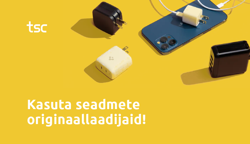 Miks kasutada seadmete laadimiseks originaall