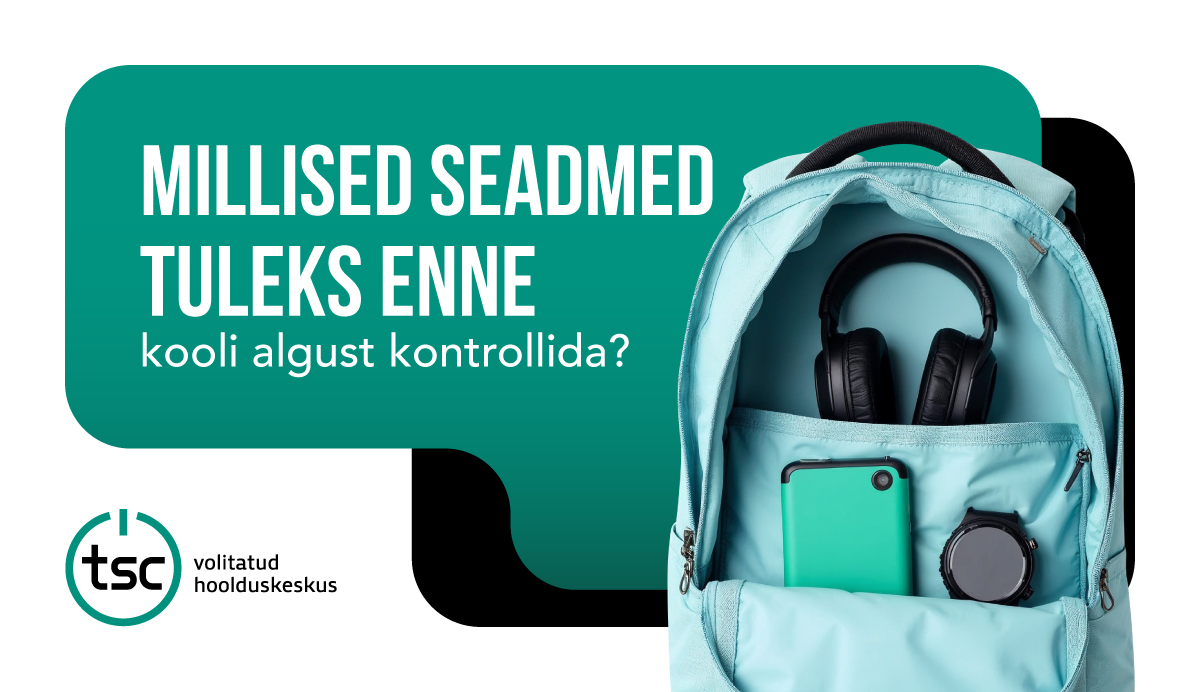 Mida kontrollida enne kooli algust?